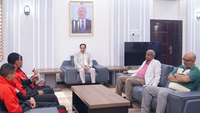 البكري يحث منتخب كرة الطاولة على تقديم افضل أداء في الدورة الآسيوية للشباب بالبحرين