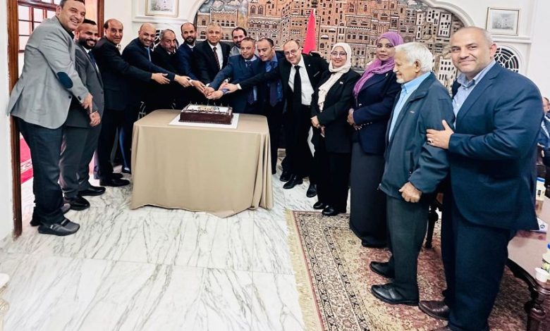 السفارة اليمنية في الاردن تحتفل بالعيد الوطني الـ 62 لثورة 14 اكتوبر