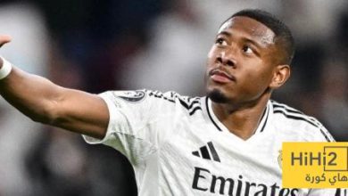 الكشف عن سبب استبدال ألابا بين شوطي مباراة خيتافي