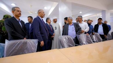 اللواء الزُبيدي يفتتح مجمعي الشيخ محمد بن زايد التربويين في مديريتي الأزارق وجحاف بالضالع
