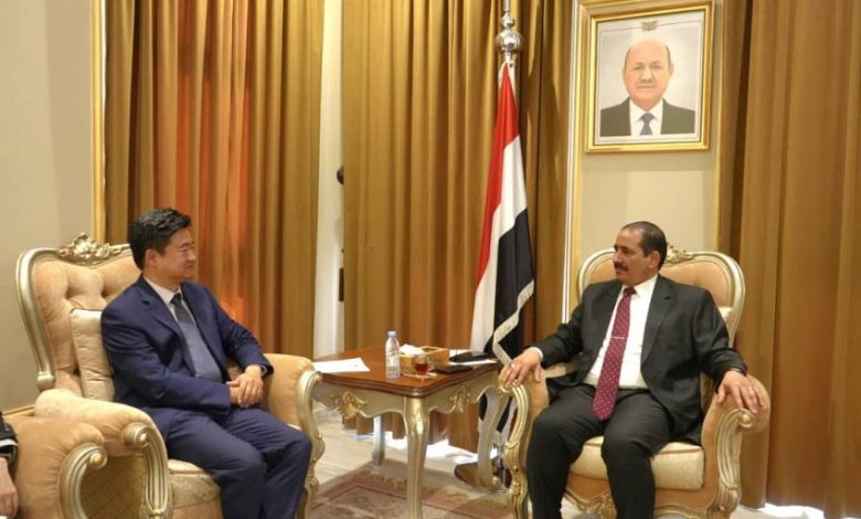 اللواء حيدان يثمّن الدعم الصيني لوزارة الداخلية