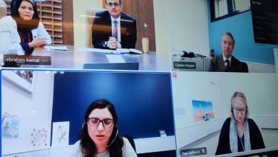 الوزير بحيبح يبحث مع فريق من وزارة الخارجية البريطانية الاستعدادات لمؤتمر المانحين للصحة
