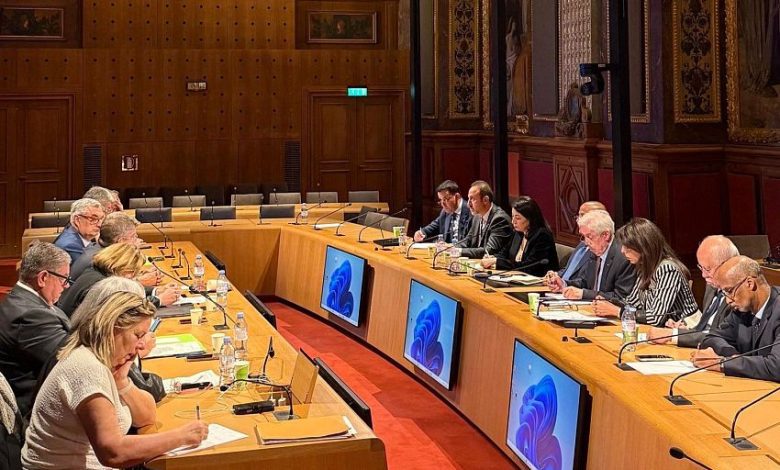 اليمن يشارك في لقاء عربي مع مجلس الشيوخ الفرنسي بشأن دعم القضية الفلسطينية