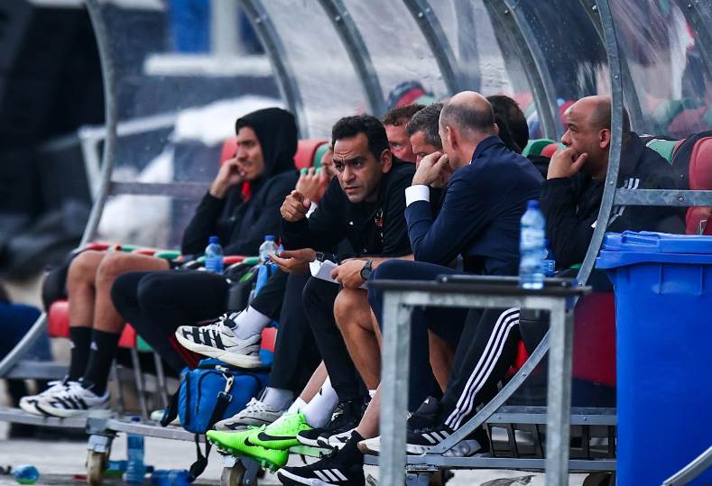 الجهاز الفني لـ الأهلي بقيادة ييس توروب