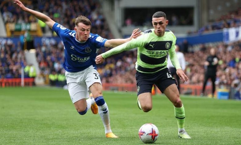 مانشستر سيتي وإيفرتون