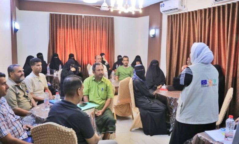 بدء دورة تدريبية بعدن حول الدعم النفسي وإدارة الحالات