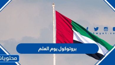 بروتوكول يوم العلم
