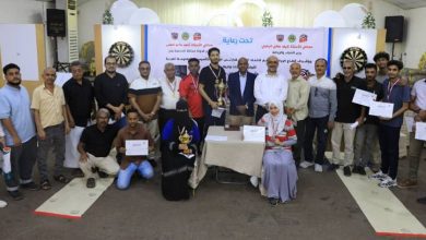 "بهاء سعيد" و"أرزاق بازرعة" يحققان بطولة الدارتس المفتوحة الاولى بعدن