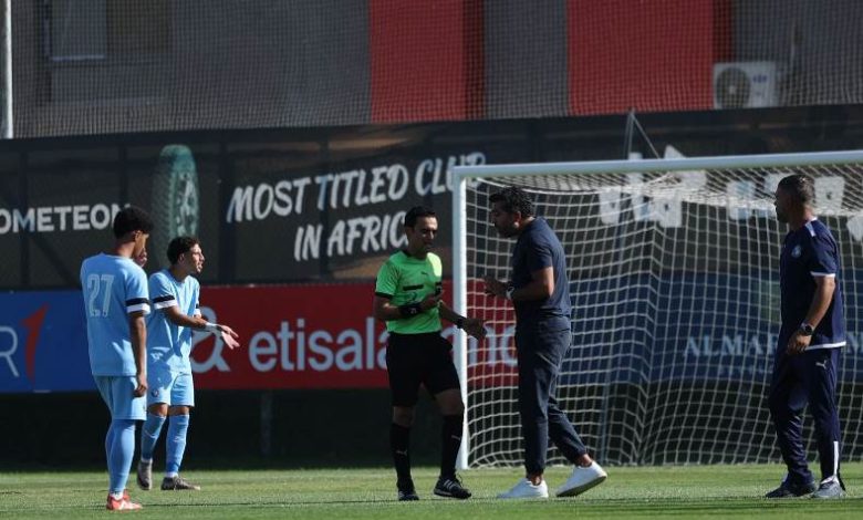 مباراة الأهلي وبيراميدز بدوري الجمهورية