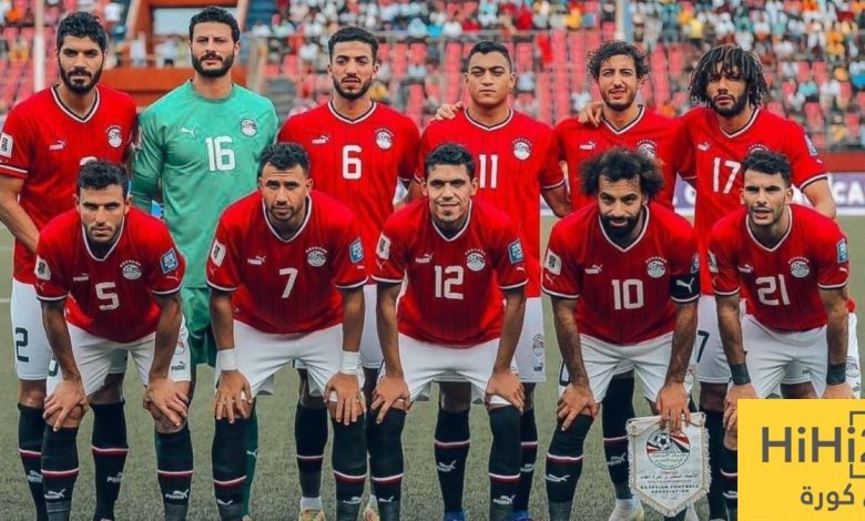 تشكيلة منتخب مصر الرسمية أمام جيبوتي في تصفيات كأس العالم 2026
