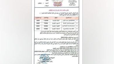 تعز.. محلي الوازعية يعلن عن مناقصة عامة لتنفيذ عدد من المشاريع الخدمية والتنموية بالمديرية