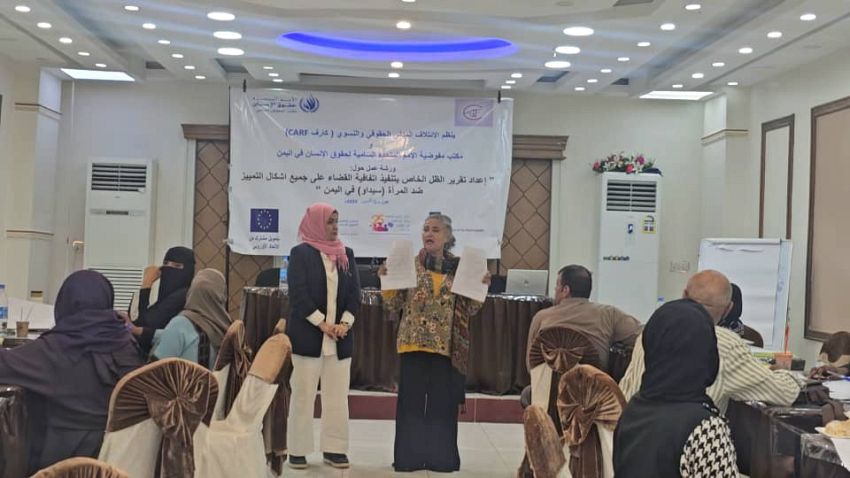 تنظيم ورشة مناقشة مسودة تقرير الظل الخاص بمستوى تطبيق اتفاقية القضاء على التمييز ضد المرأة