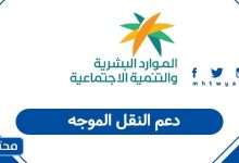 دعم النقل الموجه
