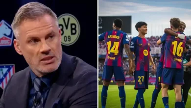 رأي كاراغر في إمكانية فوز برشلونة بدوري أبطال أوروبا