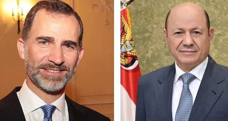 رئيس مجلس القيادة يهنئ بذكرى اليوم الوطني الاسباني