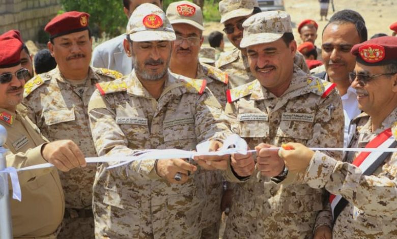 رئيس هيئة الاركان يفتتح مقري نيابتي المنطقتين السابعة والسادسة