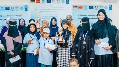شبكة بناء السلام تنفذ بطولة الشطرنج ضمن مشروع "الرياضة من أجل السلام" بعدن
