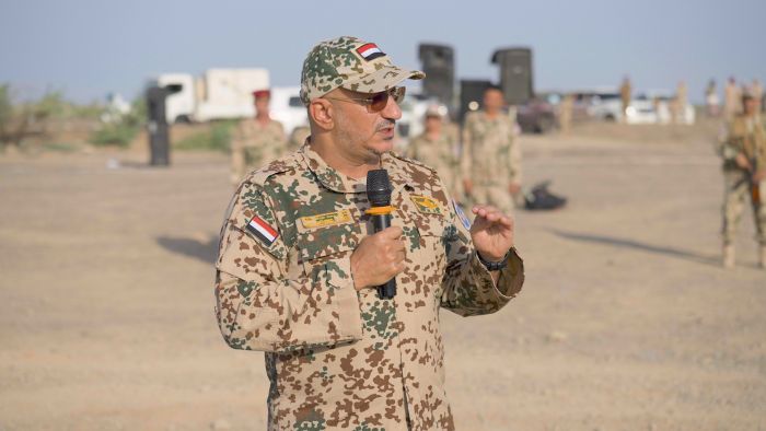 طارق صالح: نطور قدراتنا العسكرية برًا وبحرًا والسلام لن يتحقق إلا بالقوة