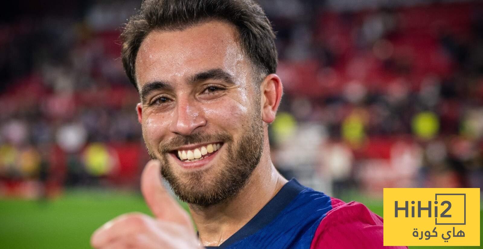 غارسيا يتحدث عن مستقبله مع برشلونة