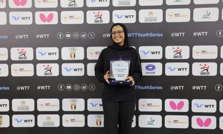 سيطرة للفراعنة الصغار على ميداليات بطولة مصر الدولية لتنس الطاولة للناشئين