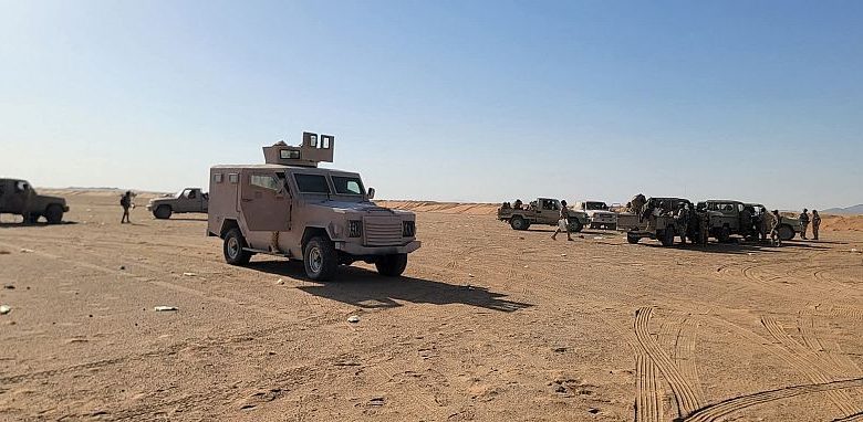 قوات الجيش تتصدى لهجوم حوثي شرق حزم الجوف