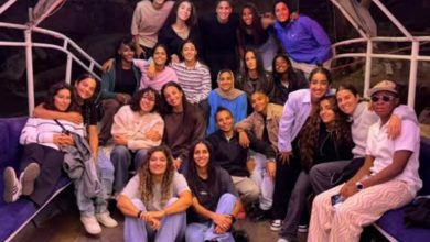 لاعبات النادي الأهلي