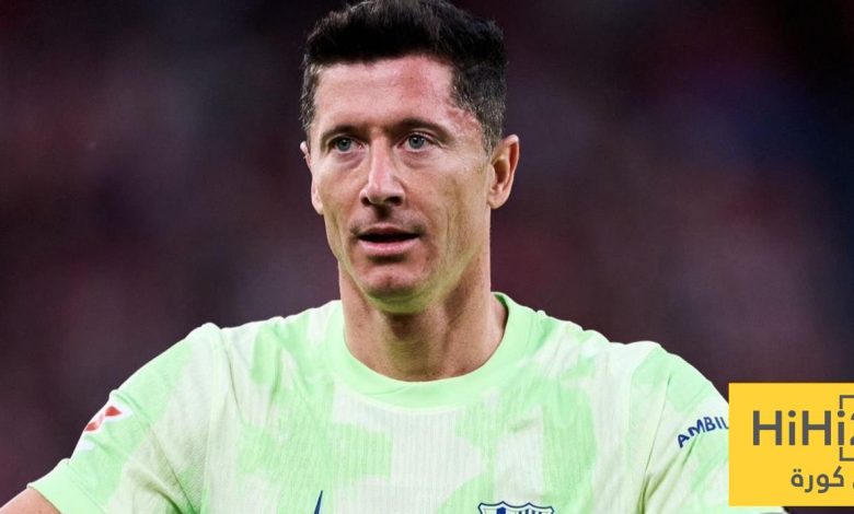 ليفاندوفسكي يعلق على خسارة برشلونة أمام إشبيلية