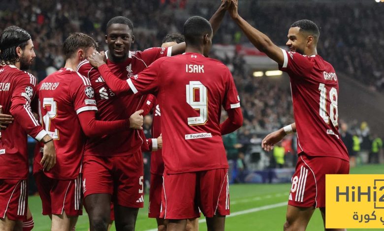 مباريات ليفربول خلال شهر نوفمبر