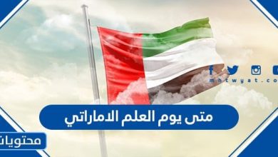 متى يوم العلم الاماراتي