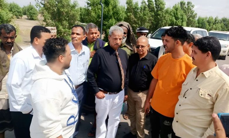 محافظ لحج يتفقد حديقة المحافظة الكبرى ويشدِّد على جودة التنفيذ وتكامل الخدمات