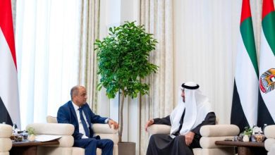 محمد بن زايد يستقبل رئيس الوزراء ويؤكد دعم الإمارات للإصلاحات الاقتصادية والأمن