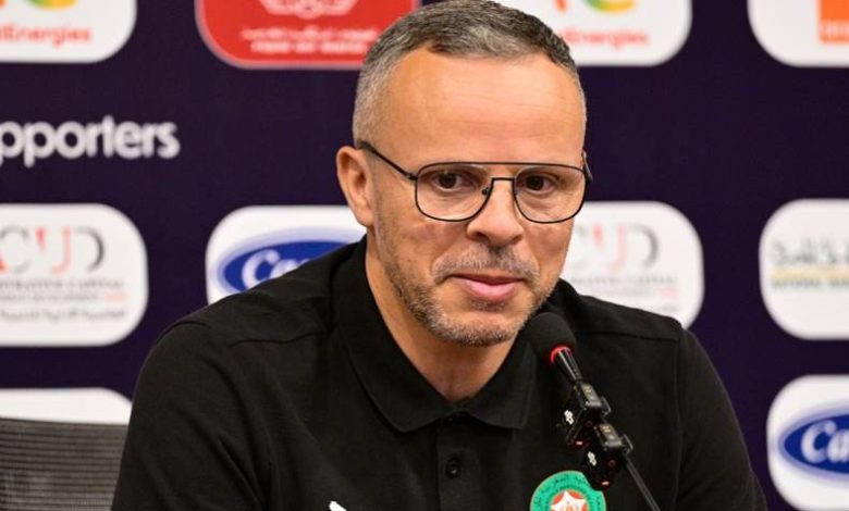 محمد وهبي مدرب المغرب