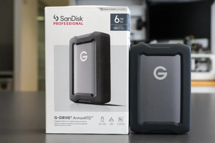 مراجعة SanDisk Professional G-Drive ArmorATD 6TB: سعة هائلة مع حماية معتدلة للمحتوى الرقمي