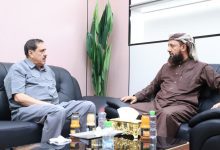 نائب وزير الأوقاف يناقش مع مدير شرطة عدن تأمين وحماية أراضي الأوقاف