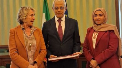 نائب وزير الخارجية يلتقي رئيسة لجنة الشؤون الخارجية والدفاع بمجلس الشيوخ الإيطالي