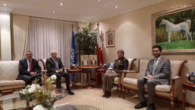نائب وزير الخارجية يلتقي مندوبة دولة قطر لدى المقر الأوروبي في جنيف