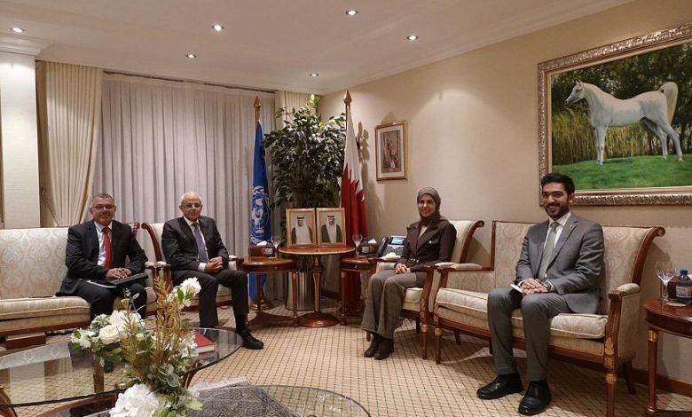 نائب وزير الخارجية يلتقي مندوبة دولة قطر لدى المقر الأوروبي في جنيف