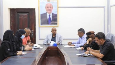 وزارة الشباب والرياضة تناقش إقامة بطولة "سلة الكراسي المتحركة" بعدن
