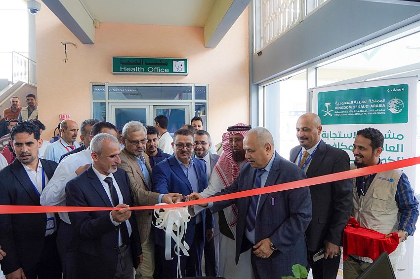 وزارة الصحة تدشن مشروع الاستجابة العاجلة لمكافحة الكوليرا في اليمن