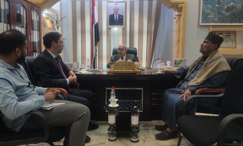 وزير الادارة المحلية يبحث مع وكالة "تيكا" التركية دعم المشاريع التنموية في اليمن