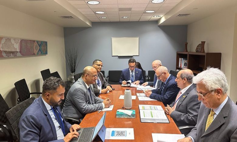 وزير التخطيط يبحث مع رئيس الصندوق العربي سبـل تعزيز الشراكة التنموية