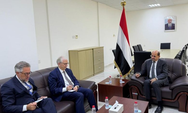 وزير الخارجية يشيد بجهود المانيا والاتحاد الأوروبي في اليمن