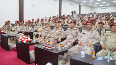 وزير الدفاع يشهد تدشين البطاقة الإلكترونية للهيئات والدوائر والمنطقة العسكرية الرابعة