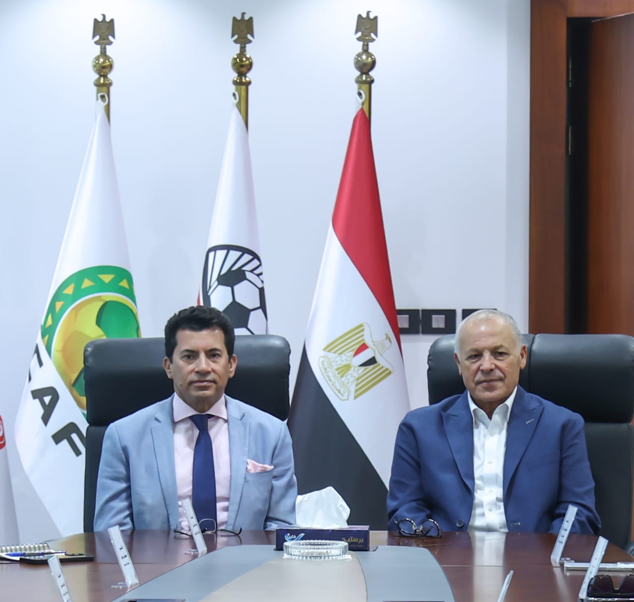 وزير الرياضة وهاني أبوريدة يضعان خارطة طريق لتطوير المنتخبات الوطنية – كل الكورة