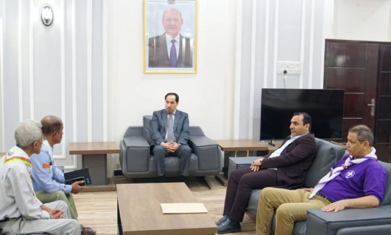 وزير الشباب يؤكد حرص الوزارة على مشاركة الكشافة اليمنية في مختلف الفعاليات الدولية