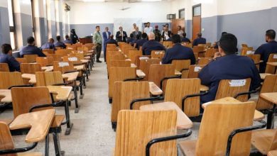 وزير العدل يدشن الامتحانات التحريرية لطلاب السنة الثانية في المعهد العالي للقضاء