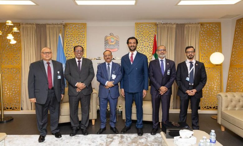وزير النقل يبحث مع وزير الاقتصاد والبنى التحتية الإماراتي مجالات التعاون المشترك