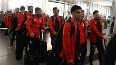 وصول بعثة منتخب مصر المشارك في كأس العرب إلى المغرب