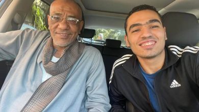 عمر خالد كاستيلو ووالده الراحل