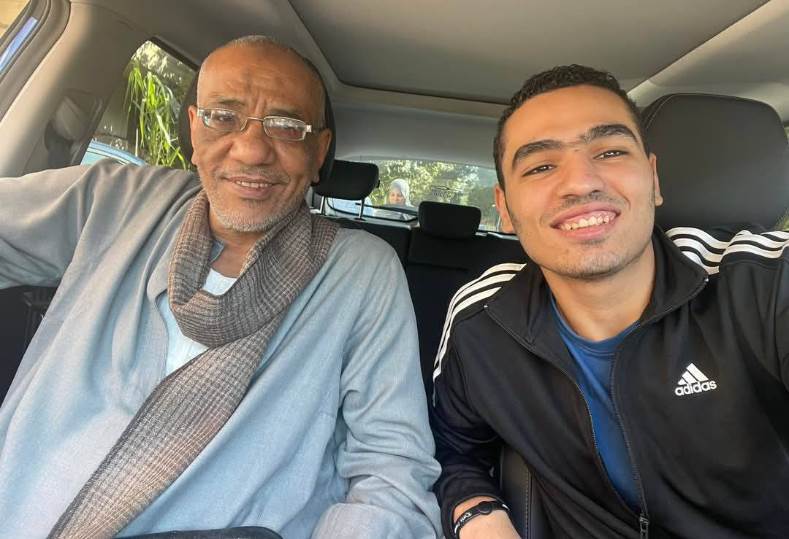 عمر خالد كاستيلو ووالده الراحل